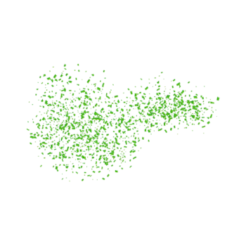 Slowfall Confetti Paper 1kg - Light Green