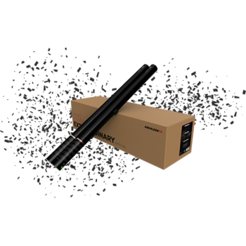 Electric Cannon Confetti Paper 80cm - Black